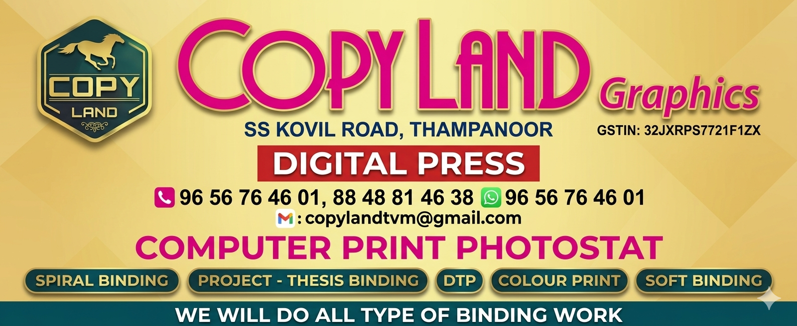 Copy Land Banner